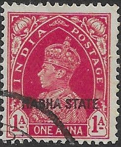 Nabha 1938 King George VI SG 80 Fine Used