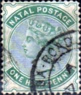 Natal 1882 Queen Victoria SG 97a Fine Used