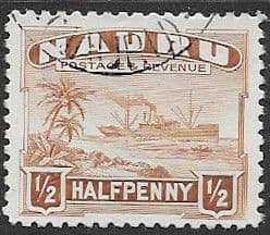 Nauru 1924 SG 26B Century Freighter Fine Used