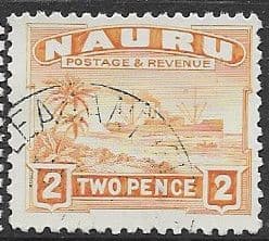 Nauru 1924 SG 29B Century Freighter Fine Used