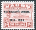 Nauru 1935 King George V Silver Jubilee SG 43 Fine Mint