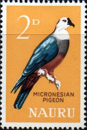Nauru 1963 SG 57 Micronesian Pigeon Fine Mint