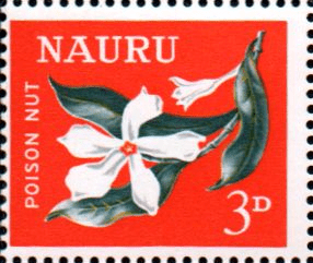 Nauru 1963 SG 58 Poison Nut Fine Mint