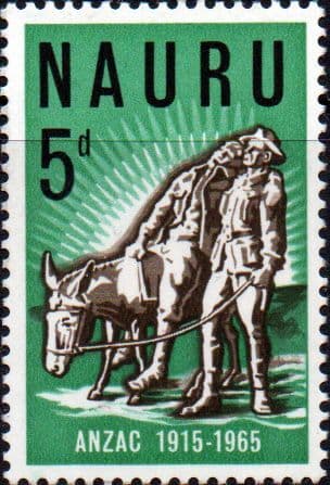 Nauru 1965 Gallipoli Landing SG 65 Fine Mint