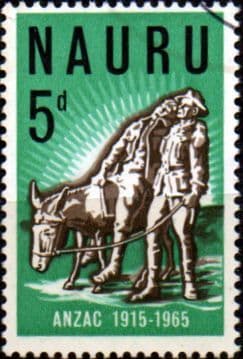 Nauru 1965 Gallipoli Landing SG 65 Fine Used