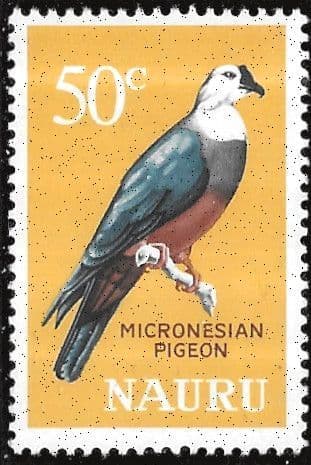 Nauru 1966 Bird Micronesian Pigeon SG 78 Fine Mint