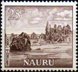 Nauru 1966 SG 75 Coral Pinnacles Fine Mint