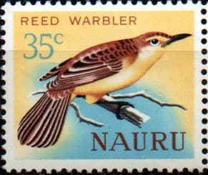 Nauru 1966 SG 77 Bird Reed Warbler Fine Mint