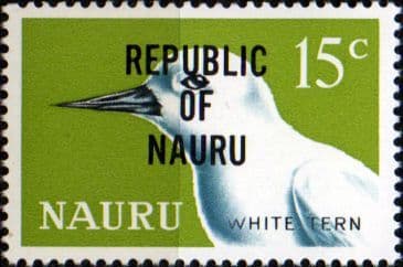 Nauru 1968 Republic Overprint White Tern SG 88 Fine Mint