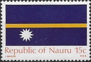 Nauru 1969 Independence Flag Fine Mint