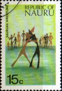 Nauru 1973 SG 107 Nauruan Wrestling Fine Used