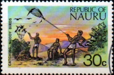 Nauru 1973 SG 110 Catching common noddy birds Fine Used