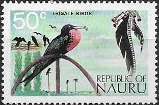 Nauru 1973 SG 111 Great Frigate Birds Fine Mint