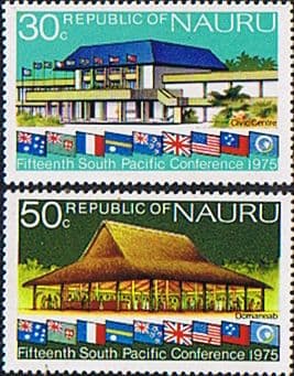Nauru 1975 South Pacific Commission Conference Set Fine Mint