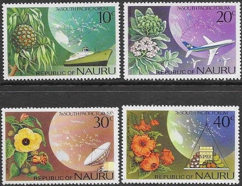 Nauru 1976 South Pacific Forum Set Fine Mint