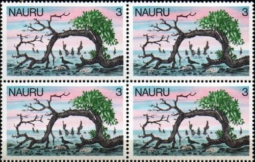 Nauru 1978 Definitive SG 176 Fine Mint Block of 4