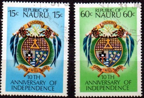Nauru 1978 Independence Set Fine Used