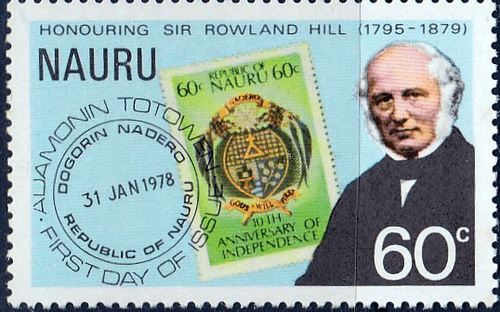Nauru 1979 Sir Rowland Hill SG 206 Fine Mint