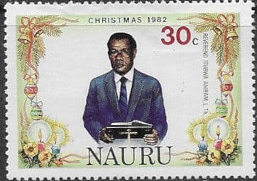 Nauru 1982 Christmas SG 276 Fine Mint
