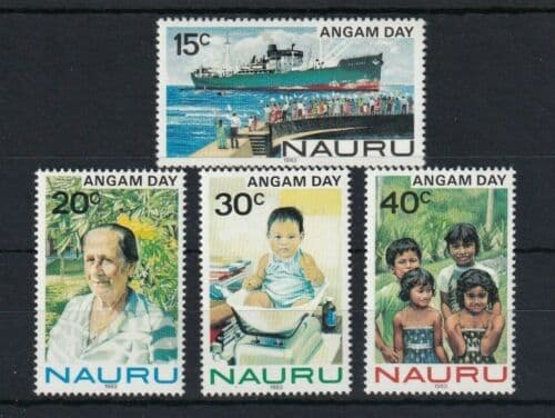 Nauru 1983 Angham Day Set Fine Mint