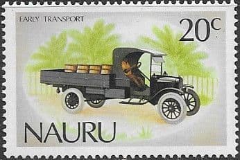 Nauru 1986 Early Transport on Nauru Sg 333 Fine Mint