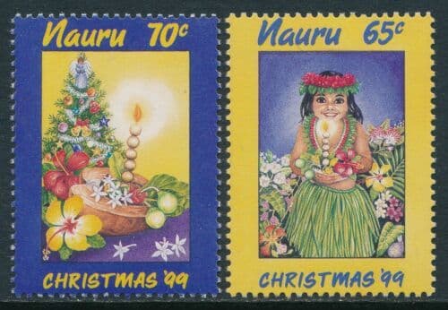 Nauru 1999 Christmas Set Fine Mint
