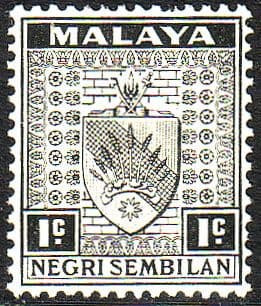 Negri Sembilan 1935 Coat of Arms SG 21 Fine Mint