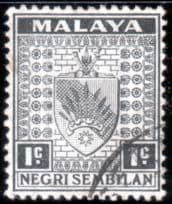 Negri Sembilan 1935 Coat of Arms SG 21 Fine Used