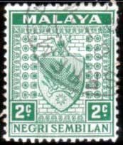 Negri Sembilan 1935 Coat of Arms SG 22 Fine Used