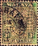 Negri Sembilan 1935 Coat of Arms SG 24 Fine Used