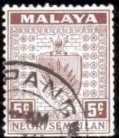 Negri Sembilan 1935 Coat of Arms SG 26 Fine Used