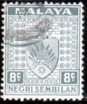 Negri Sembilan 1935 Coat of Arms SG 29 Fine Used