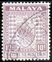 Negri Sembilan 1935 Coat of Arms SG 30 Fine Used