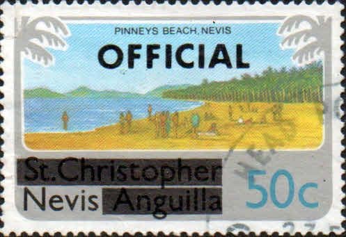 Nevis 1980 Official SG O6 Fine Used