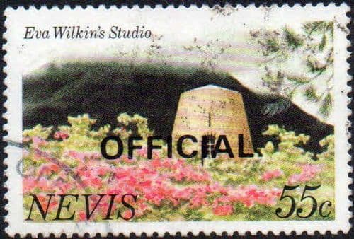 Nevis 1981 Official SG O18 Fine Used