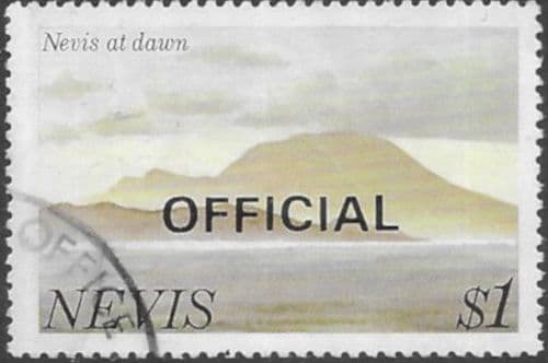 Nevis 1981 Official SG O19 Fine Used