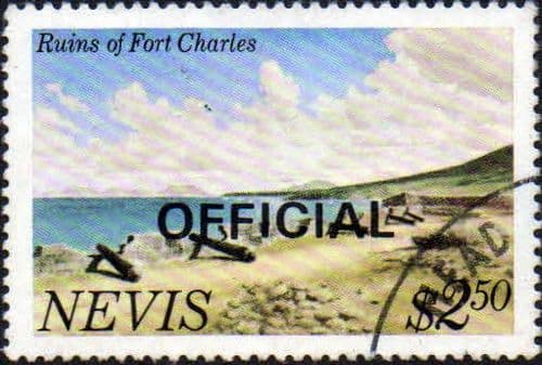 Nevis 1981 Official SG O20 Fine Used