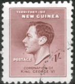 New Guinea 1937 King George VI Coronation SG 211 Fine Used