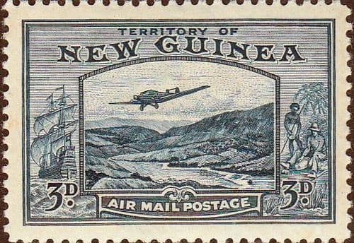 New Guinea 1939 Airmail Postage SG 216 Fine Used