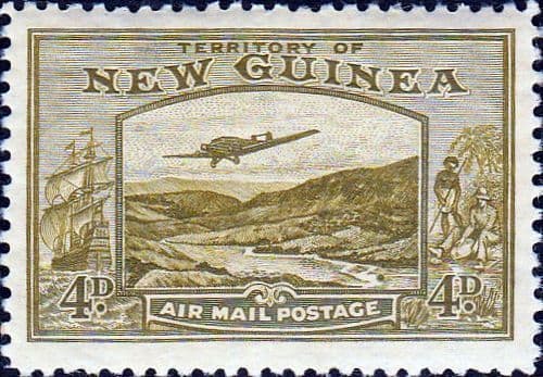 New Guinea 1939 Airmail Postage SG 217 Fine Mint