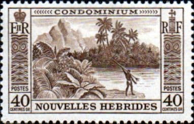 New Hebrides 1957 SG F102 French Fine Mint