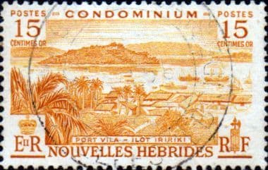 New Hebrides 1957 SG F98 French Fine Used