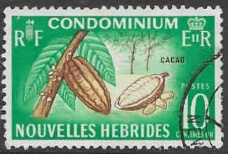 New Hebrides 1963 SG F111 French Fine Used