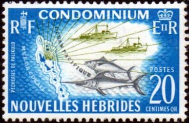 New Hebrides 1963 SG F114 French Fine Mint