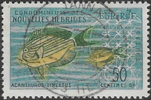 New Hebrides 1963 SG F119 French Fine Used