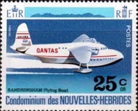 New Hebrides 1972 Aircraft Planes SG F170 French Fine Mint