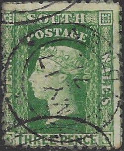 New South Wales 1860 Registered Latters SG 140 Fine Used