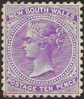 New South Wales 1867 Queen Victoria SG 206 Fine Mint