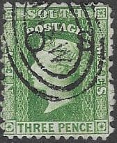 New South Wales 1879 Queen Victoria Optd SG O5a Used