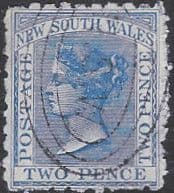 New South Wales 1882 Queen Victoria SG 224a Fine Used